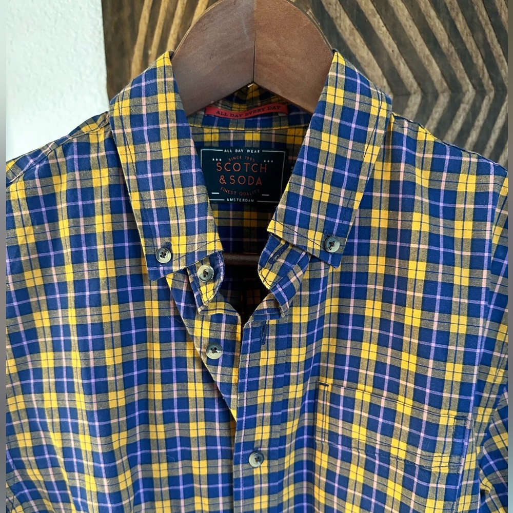 Scotch and Soda Men’s Dress Shirt Small